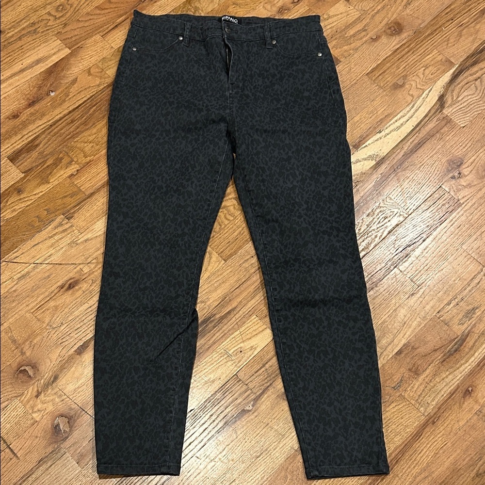 Buffalo David Bitton Charcoal Patterned Jeans